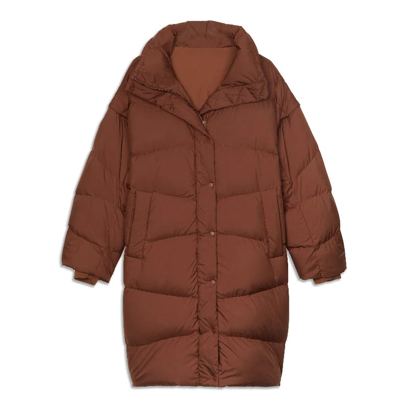 Women's Trendy Clothes Long Oversized Down Jacket - Resale