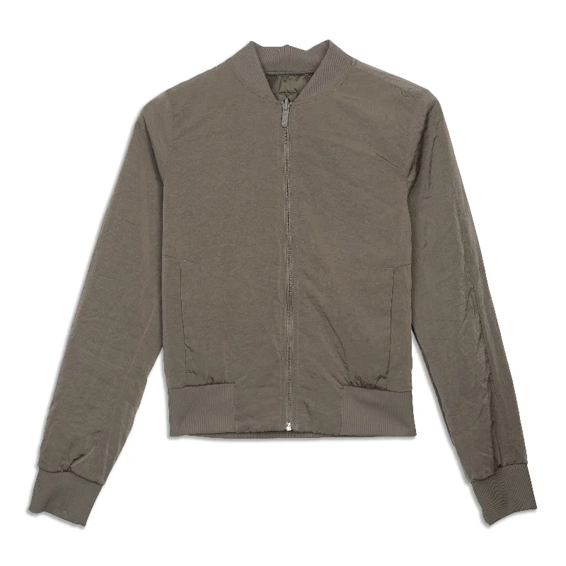 Comfortable Clothes Non-Stop Bomber Jacket - Resale