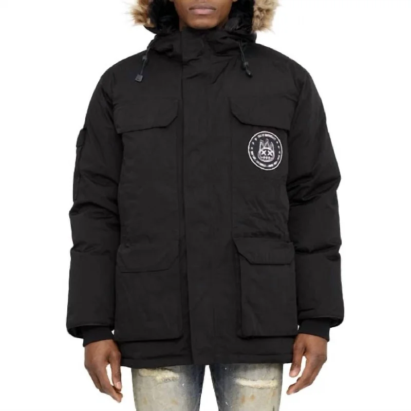 Big Savings Parka Snorkel Jacket In Black