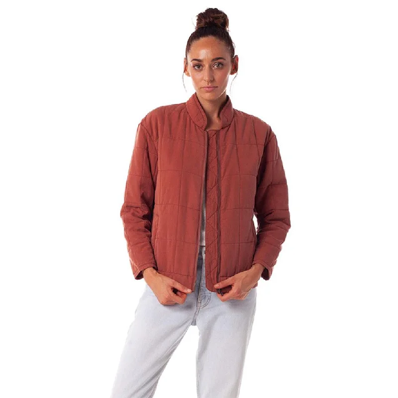 Stylish Everyday Clothing Lightweight Quilted Bomber Jacket - Size L