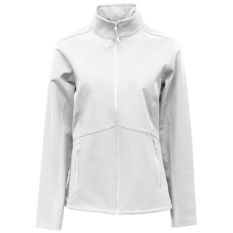 Cheap Women's Clothing Online BAW Women's White Softshell Jacket