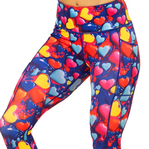 Comfortable Casual Women's Clothing Cupid's Canvas Leggings