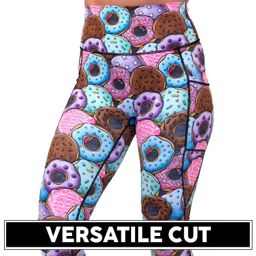 Glamorous Evening Wear Donut Give Up Leggings