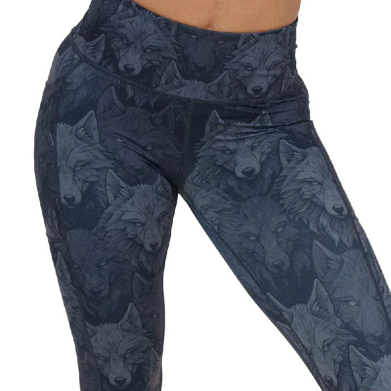 Comfortable Clothes Shadow Wolves Leggings