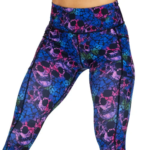 Sale On Sale Shattered Skulls Leggings