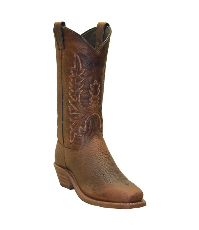 Men's High-Quality Shoes Abilene Boots Womens 11in USA Square Toe Tan Bison Leather Cowboy Boots Men's High-Quality Shoes Abilene Boots Womens 11in USA Square Toe Tan Bison Leather Cowboy Boots