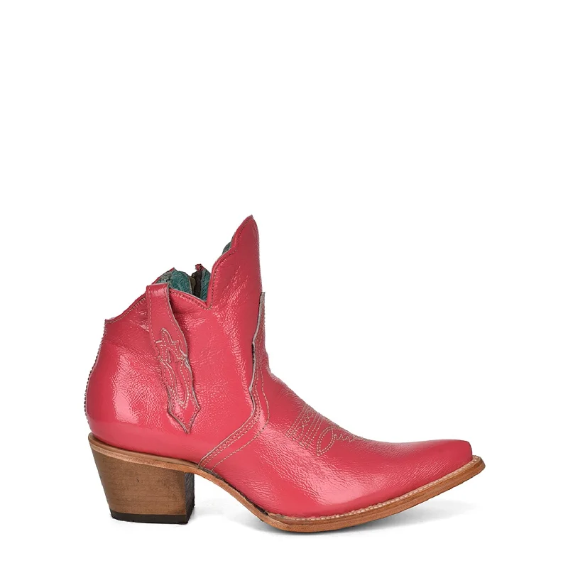 Refresh Your Shoe Collection With Amazing Deals Corral Womens C4005 Pink Leather Patent Zipper Ankle Boots Refresh Your Shoe Collection With Amazing Deals Corral Womens C4005 Pink Leather Patent Zipper Ankle Boots