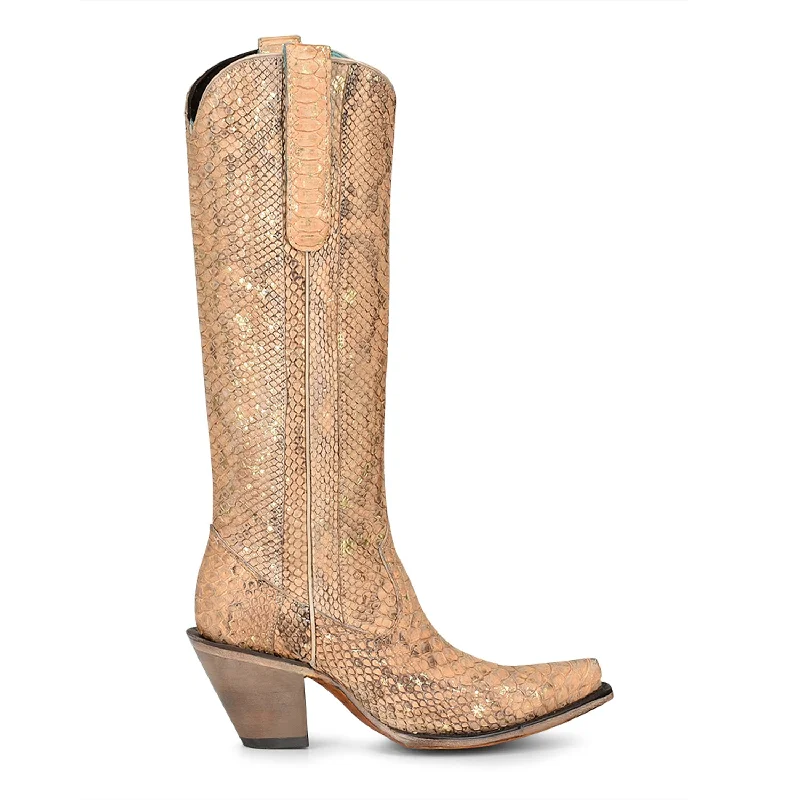 Last Chance To Grab High-Performance Shoes On Sale Corral Womens Python Cowboy Boots Snake Honey Last Chance To Grab High-Performance Shoes On Sale Corral Womens Python Cowboy Boots Snake Honey