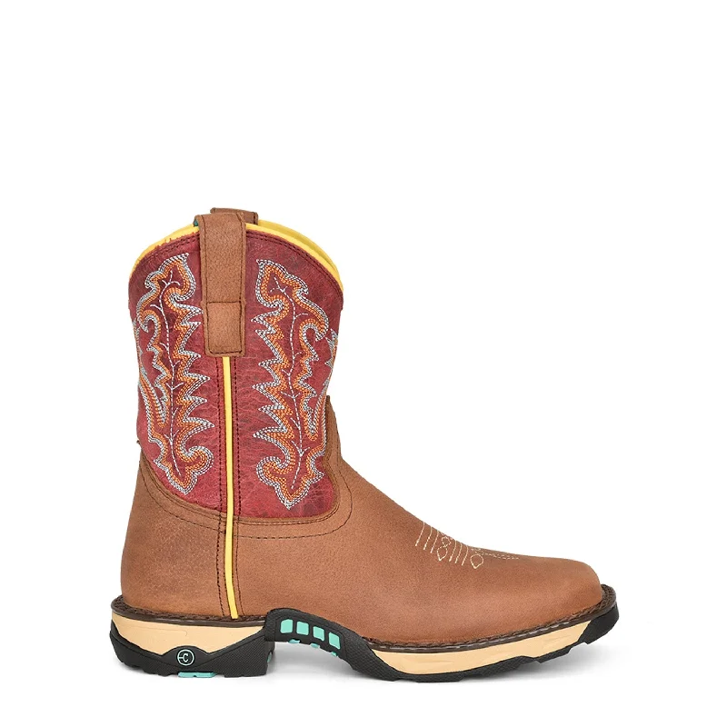 All-Season Boots For Men Corral Womens W5001 Brown/Red Leather 8.5in Farm and Ranch Cowboy Boots All-Season Boots For Men Corral Womens W5001 Brown/Red Leather 8.5in Farm and Ranch Cowboy Boots
