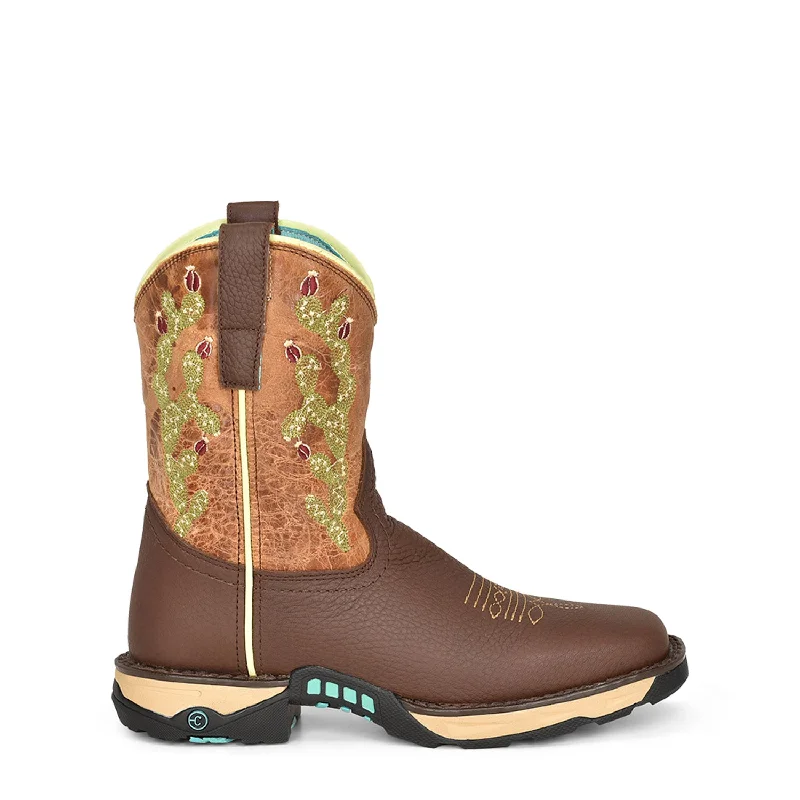 Men's Modern Boots Corral Womens W5005 Chocolate/Tan Leather 8.5in Farm and Ranch Cowboy Boots Men's Modern Boots Corral Womens W5005 Chocolate/Tan Leather 8.5in Farm and Ranch Cowboy Boots