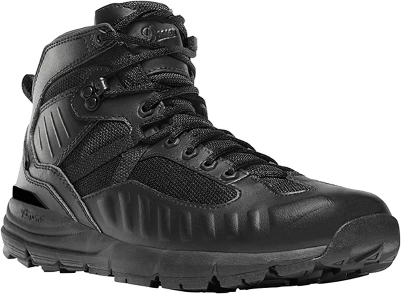 Men's Durable Shoes Danner Fullbore Mens Black Leather 4.5in WP Military Boots