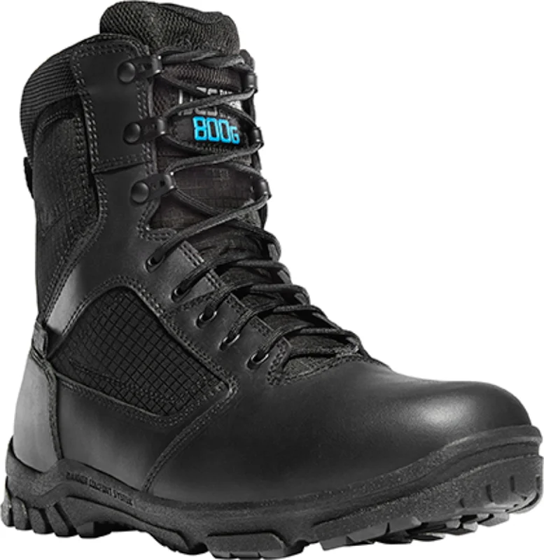 Men's All-Day Wear Shoes Danner Lookout 800G 8in Mens Black Nylon/Leather WP Uniform Boots Men's All-Day Wear Shoes Danner Lookout 800G 8in Mens Black Nylon/Leather WP Uniform Boots