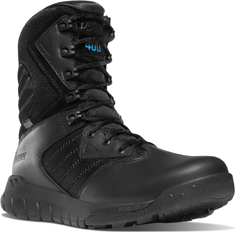 Men's Stylish Boots Danner Mens Instinct Tactical Side-Zip 8in 400G Black Leather Military Boots Men's Stylish Boots Danner Mens Instinct Tactical Side-Zip 8in 400G Black Leather Military Boots