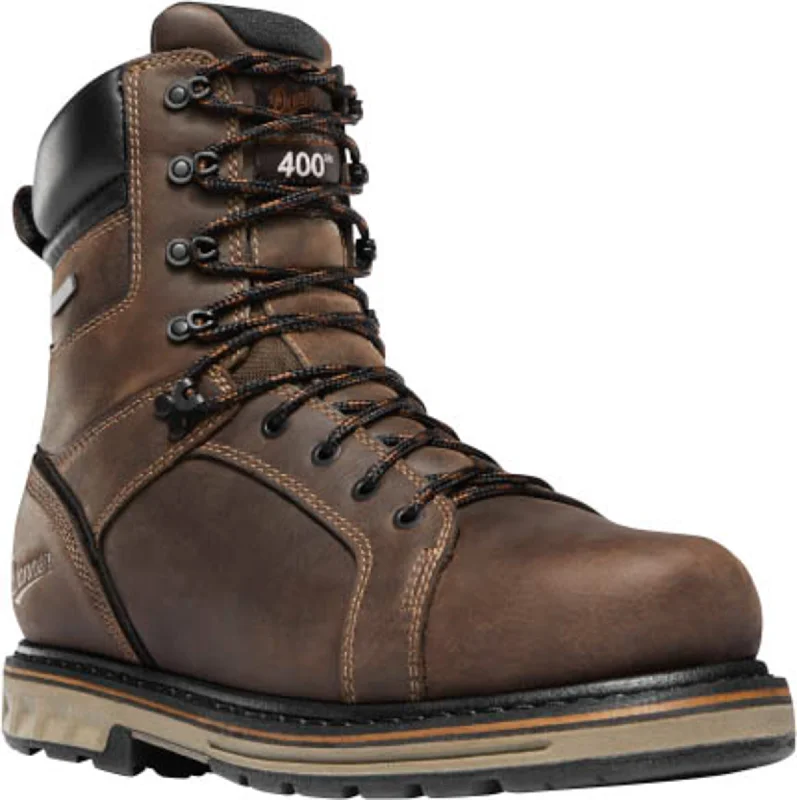 Huge Savings On Trendy Shoes Danner Steel Yard Mens Brown Leather 8in ST 400G Work Boots Huge Savings On Trendy Shoes Danner Steel Yard Mens Brown Leather 8in ST 400G Work Boots