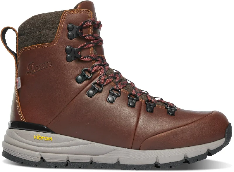 Men's Comfortable Shoes Danner Womens Arctic 600 Side-Zip 7in FG Roasted Pecan/Fired Brick Hiking Boots Men's Comfortable Shoes Danner Womens Arctic 600 Side-Zip 7in FG Roasted Pecan/Fired Brick Hiking Boots