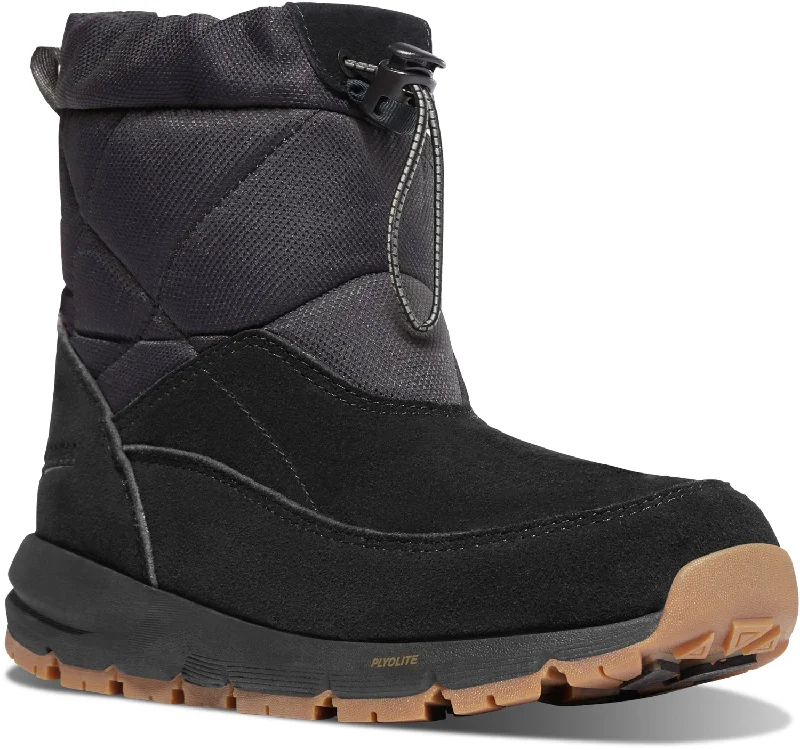 Early Access To Discounted Designer Shoes Danner Womens Cloud Cap 400G Black Suede Snow Boots Early Access To Discounted Designer Shoes Danner Womens Cloud Cap 400G Black Suede Snow Boots