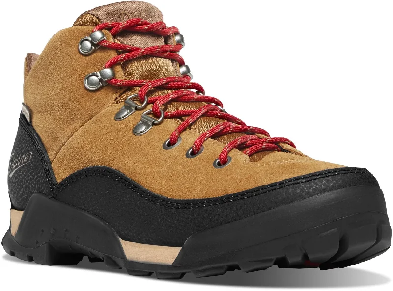 Casual  Shoes For Everyday Wear Danner Womens Panorama Mid 6in Brown/Red Suede Hiking Boots