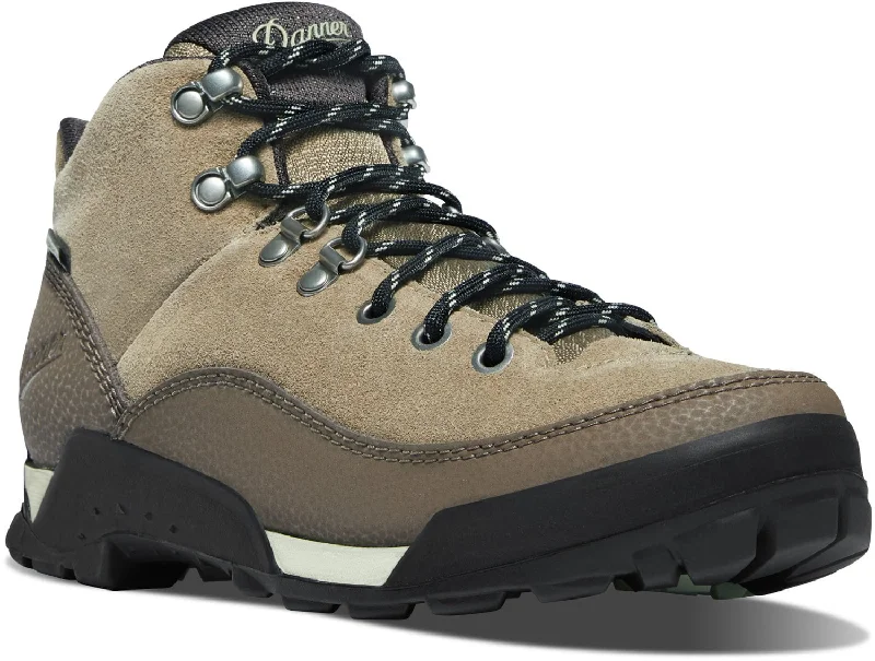 High-Quality Shoes Danner Womens Panorama Mid 6in Gray Suede Hiking Boots
