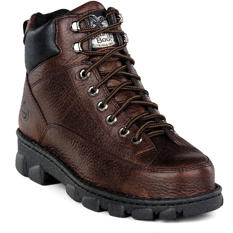 Exclusive Discount On Stylish Shoes Georgia Eagle Light Mens Dark Brown Leather Wide Steel Toe Work Boots Exclusive Discount On Stylish Shoes Georgia Eagle Light Mens Dark Brown Leather Wide Steel Toe Work Boots