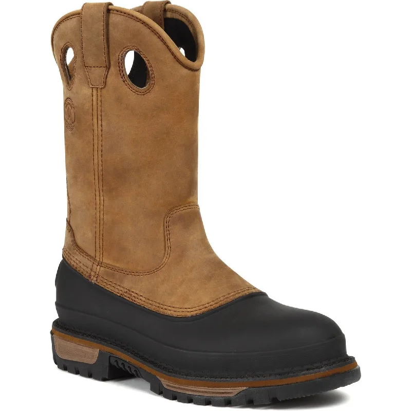 Men's Energy-Return Shoes Georgia MudDog Mens Brown Leather Steel Toe Wellington Work Boots Men's Energy-Return Shoes Georgia MudDog Mens Brown Leather Steel Toe Wellington Work Boots