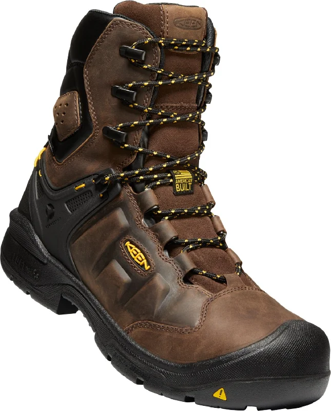 Seasonal Sale On High-Quality Shoes Keen Utility Mens Dover 8in WP Dark Earth/Black Leather Work Boots Seasonal Sale On High-Quality Shoes Keen Utility Mens Dover 8in WP Dark Earth/Black Leather Work Boots