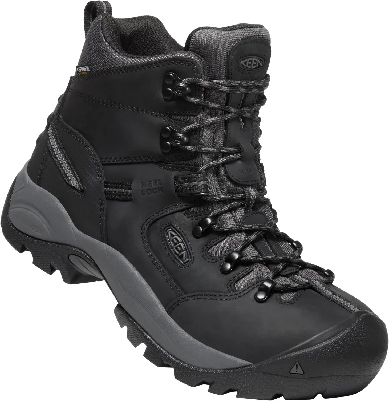 Men's Premium Shoes Keen Utility Mens Pittsburgh Energy 6in WP Black/Forged Iron Leather Work Boots Men's Premium Shoes Keen Utility Mens Pittsburgh Energy 6in WP Black/Forged Iron Leather Work Boots