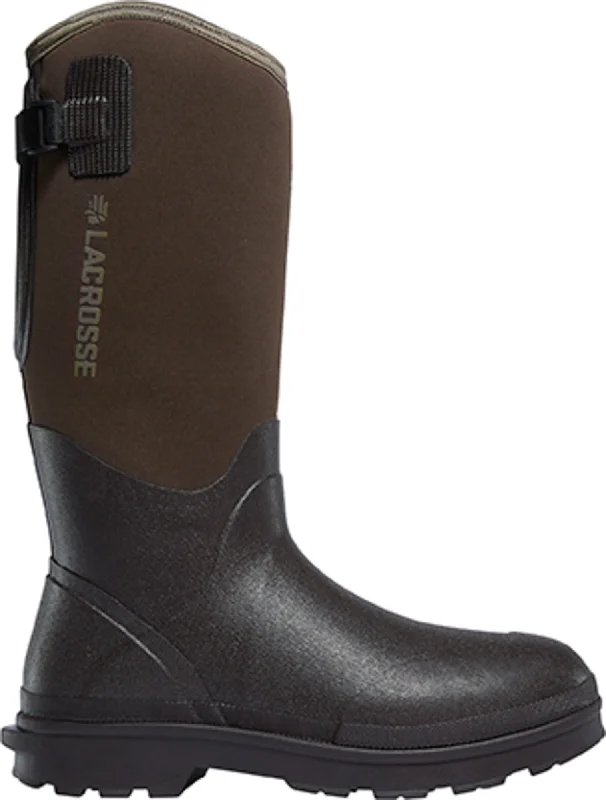 Men's Shock-Resistant Shoes Lacrosse Alpha Range Mens Brown Neoprene 14in 5mm Work Boots Men's Shock-Resistant Shoes Lacrosse Alpha Range Mens Brown Neoprene 14in 5mm Work Boots