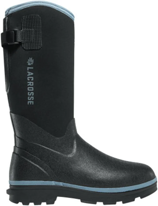Men's Handcrafted Shoes Lacrosse Alpha Range Womens Black Neoprene 12in 5mm Work Boots Men's Handcrafted Shoes Lacrosse Alpha Range Womens Black Neoprene 12in 5mm Work Boots