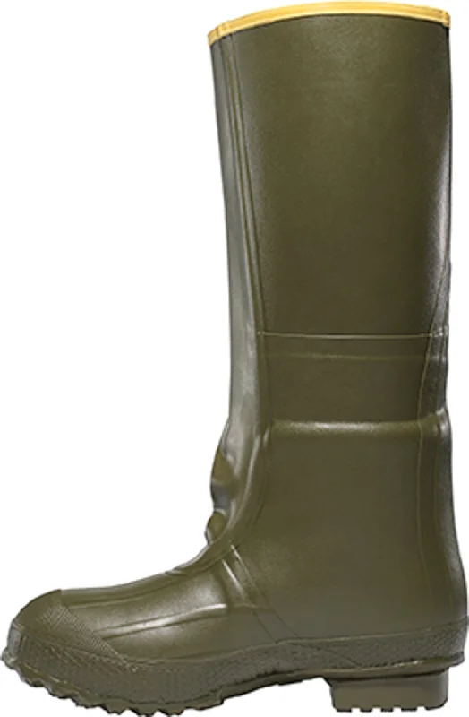 Men's Comfortable Shoes Lacrosse Insulated 2-Buckle Mens Green Rubber 18in Foam Work Boots Men's Comfortable Shoes Lacrosse Insulated 2-Buckle Mens Green Rubber 18in Foam Work Boots