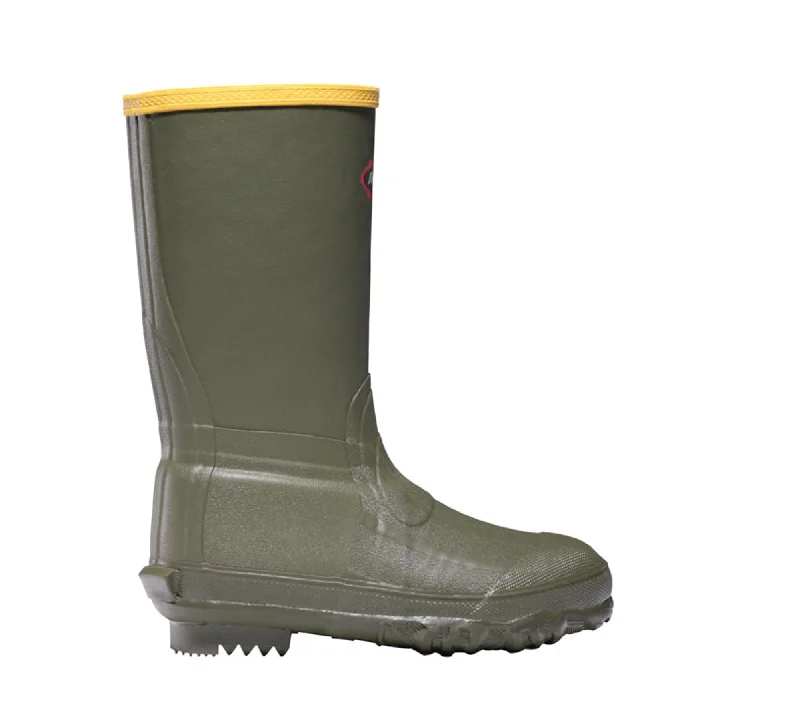Men's Elegant Shoes Lacrosse Lil Burly Mens Green Rubber 9in Wool Work Boots