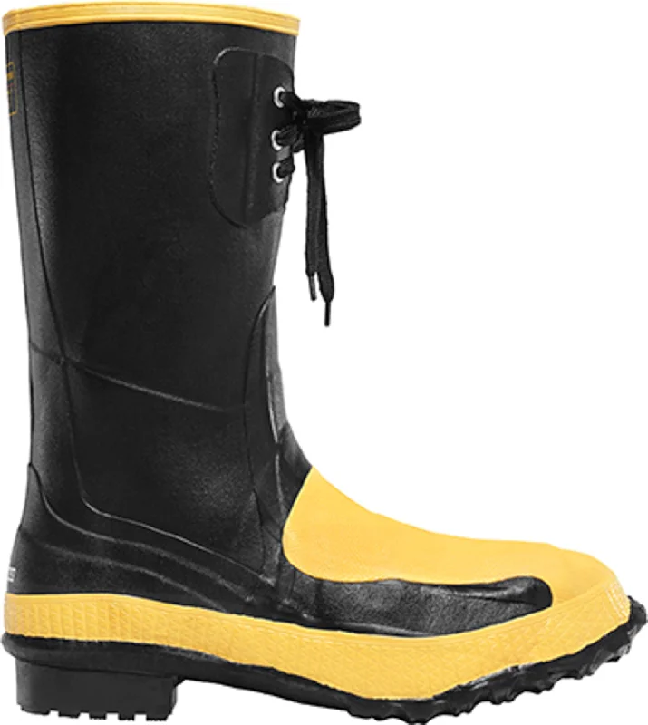 Fashion-Forward Shoes For Men Lacrosse Meta Pac Mens Black Rubber 12in MetG ST Work Boots Fashion-Forward Shoes For Men Lacrosse Meta Pac Mens Black Rubber 12in MetG ST Work Boots