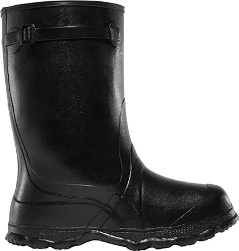 All-Season Boots For Men Lacrosse Utah Brogue Mens Black Rubber 13in Work Boots