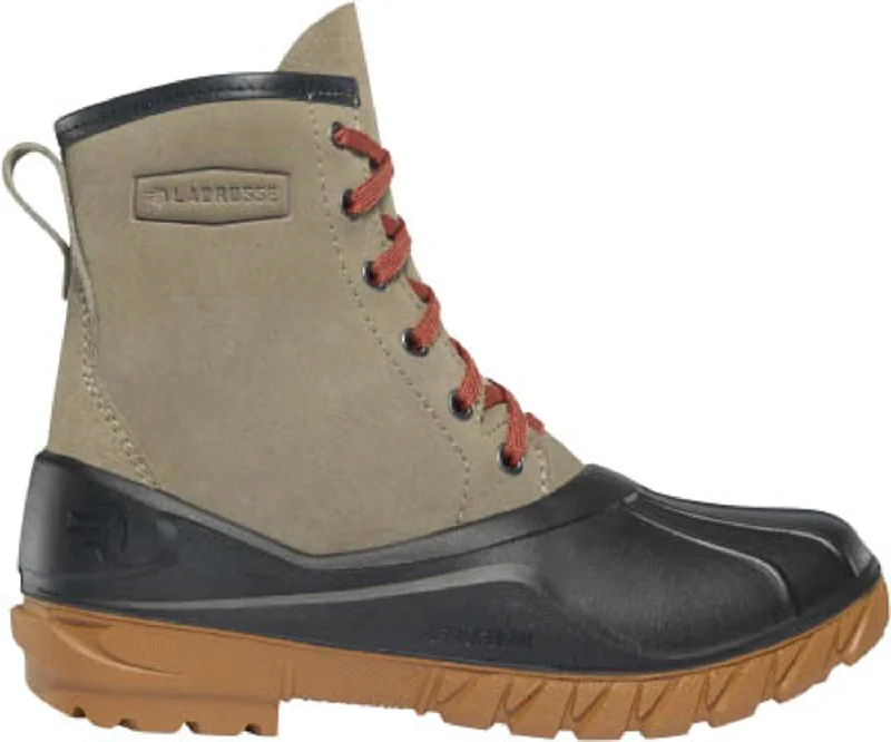 Men's Anti-Slip Shoes LaCrosse Womens Aero Timber Top 8in Gray/Black Polyurethane Cold Weather Boots Men's Anti-Slip Shoes LaCrosse Womens Aero Timber Top 8in Gray/Black Polyurethane Cold Weather Boots