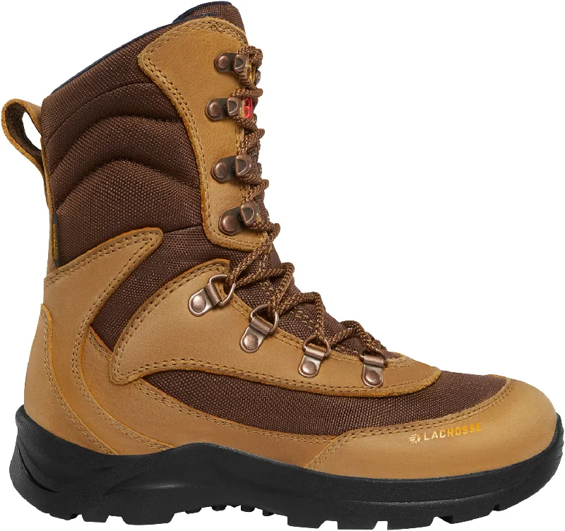 Men's Ultra-Light Boots LaCrosse Womens Clear Shot 8in 800G Brown Leather Hunting Boots Men's Ultra-Light Boots LaCrosse Womens Clear Shot 8in 800G Brown Leather Hunting Boots