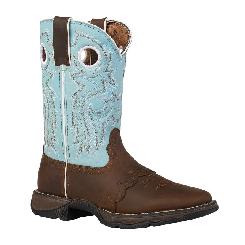 Grab Your Favorite Shoes At The Lowest Prices Lady Rebel by Durango Womens Powder Blue Leather Saddle Cowboy Boots Grab Your Favorite Shoes At The Lowest Prices Lady Rebel by Durango Womens Powder Blue Leather Saddle Cowboy Boots