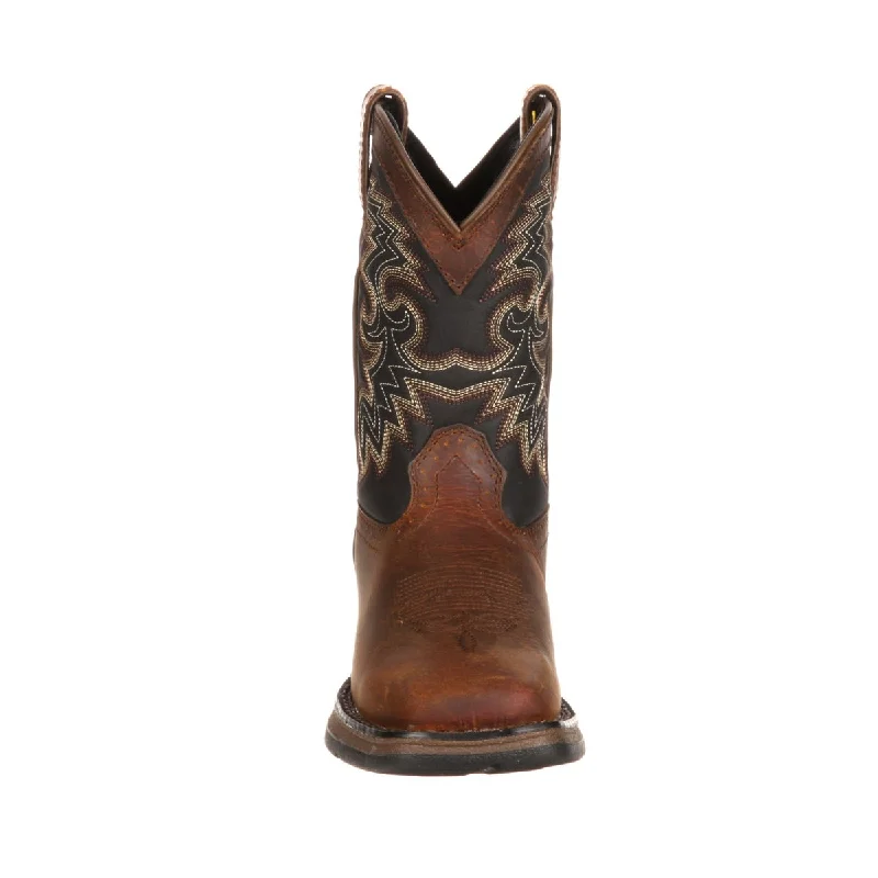 Men's Premium Shoes Lil' Durango Infant Boys Tan Leather Western Stitch Raindrop Cowboy Boots Men's Premium Shoes Lil' Durango Infant Boys Tan Leather Western Stitch Raindrop Cowboy Boots
