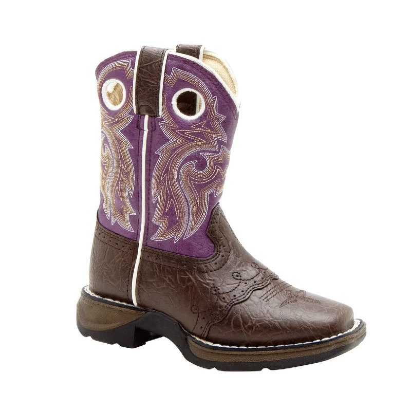 Men's Shock-Absorbing Boots Lil' Durango Kids Girls Purple Faux Leather Saddle Buckaroo Western Cowboy Boots Men's Shock-Absorbing Boots Lil' Durango Kids Girls Purple Faux Leather Saddle Buckaroo Western Cowboy Boots