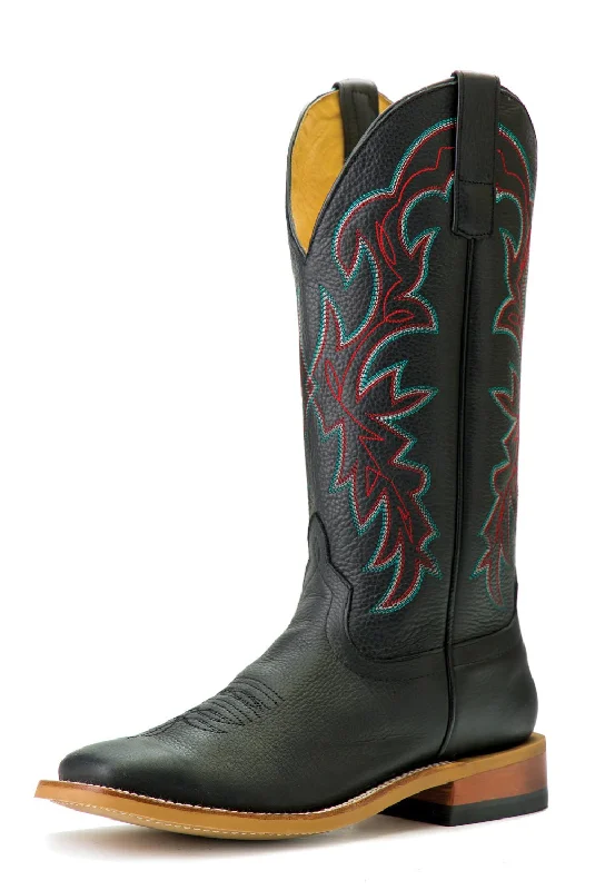 Men's Versatile Boots Miss Macie Bean Womens Magic Leather Little Black Boot Fashion Boots 7 M