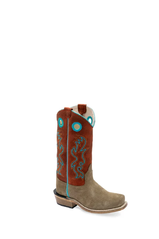 Men's Cozy Boots Old West Youth Unisex Medium Square Toe Camel/Cloudy Red Leather Cowboy Boots 7 D Men's Cozy Boots Old West Youth Unisex Medium Square Toe Camel/Cloudy Red Leather Cowboy Boots 7 D