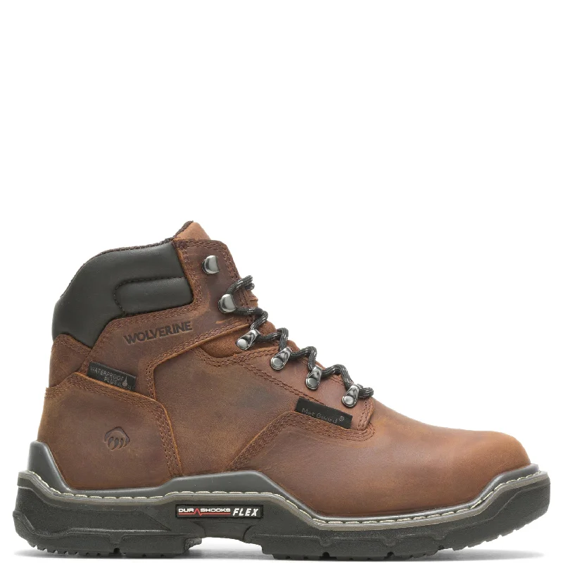 Men's Breathable Shoes Wolverine Mens Peanut Leather Work Boots Raider 6in WP CM Met-Guard Men's Breathable Shoes Wolverine Mens Peanut Leather Work Boots Raider 6in WP CM Met-Guard