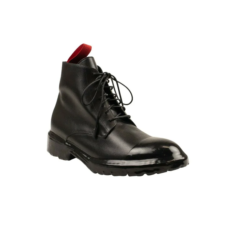 Men's Lightweight Shoes 424 On Fairfax Dipped High Top Sneakers - Black
