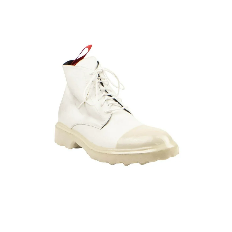 Men's Odor-Resistant Boots 424 On Fairfax Dipped High Top Sneakers - White