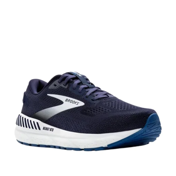 Men's Flexible Shoes Brooks Mens Beast GTS 24 Wide Navy