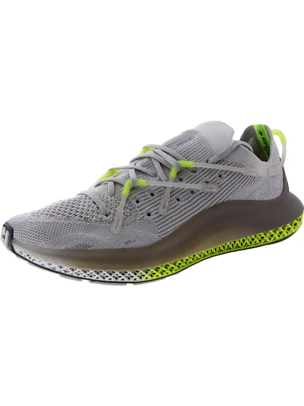Men's Premium Boots 4D Fusio Mens Lace-Up Padded Insole Running & Training Shoes