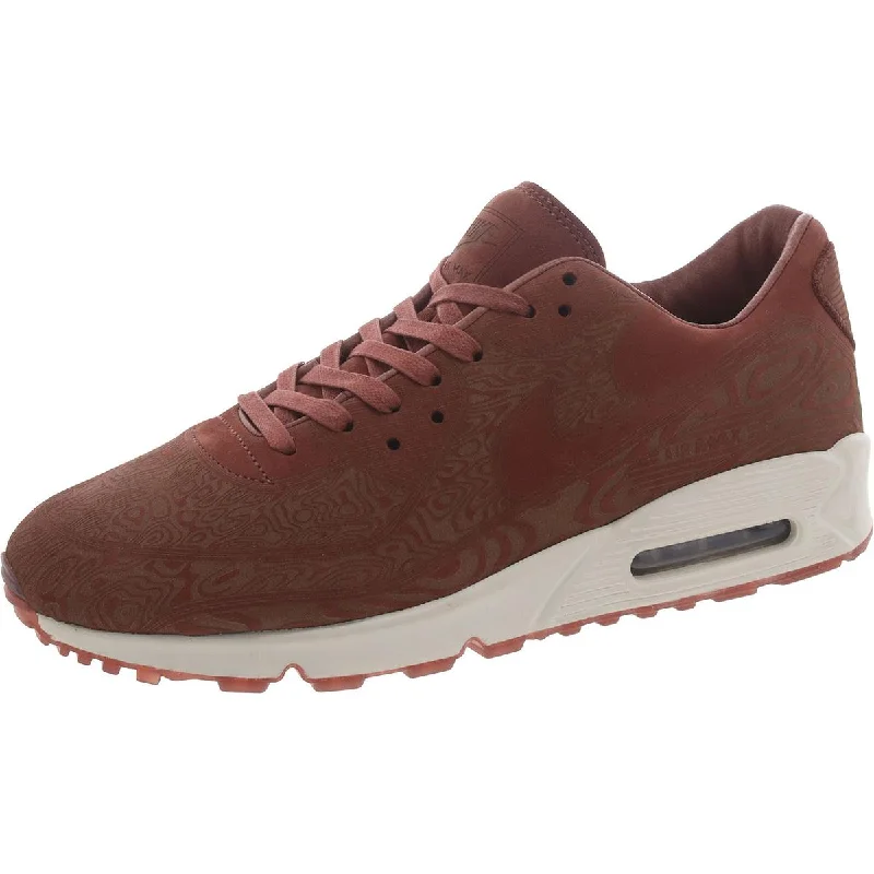 Men's Supportive Shoes Air Max 90 QS Laser Mens Lace-Up Casual Casual And Fashion Sneakers