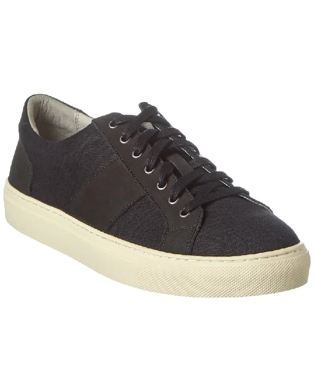 Men's Modern Shoes Alphakilo Carson Canvas & Leather Sneaker
