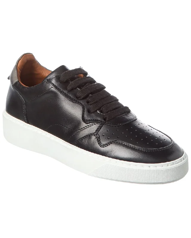 Men's High-Quality Shoes Aquatalia Dimitri Weatherproof Leather Sneaker