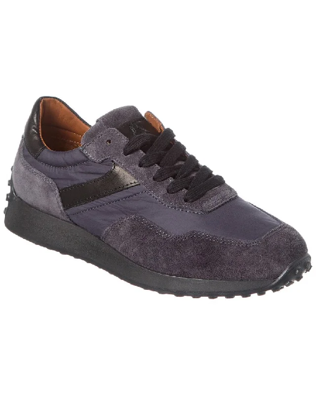Men's Trendy Shoes Aquatalia Maurizio Weatherproof Suede Sneaker