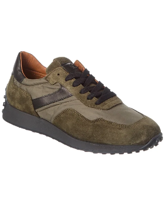 Men's Comfortable Shoes Aquatalia Maurizio Weatherproof Suede Sneaker
