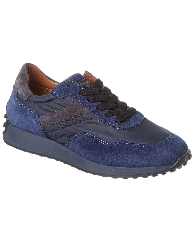 Men's Premium Shoes Aquatalia Maurizio Weatherproof Suede Sneaker